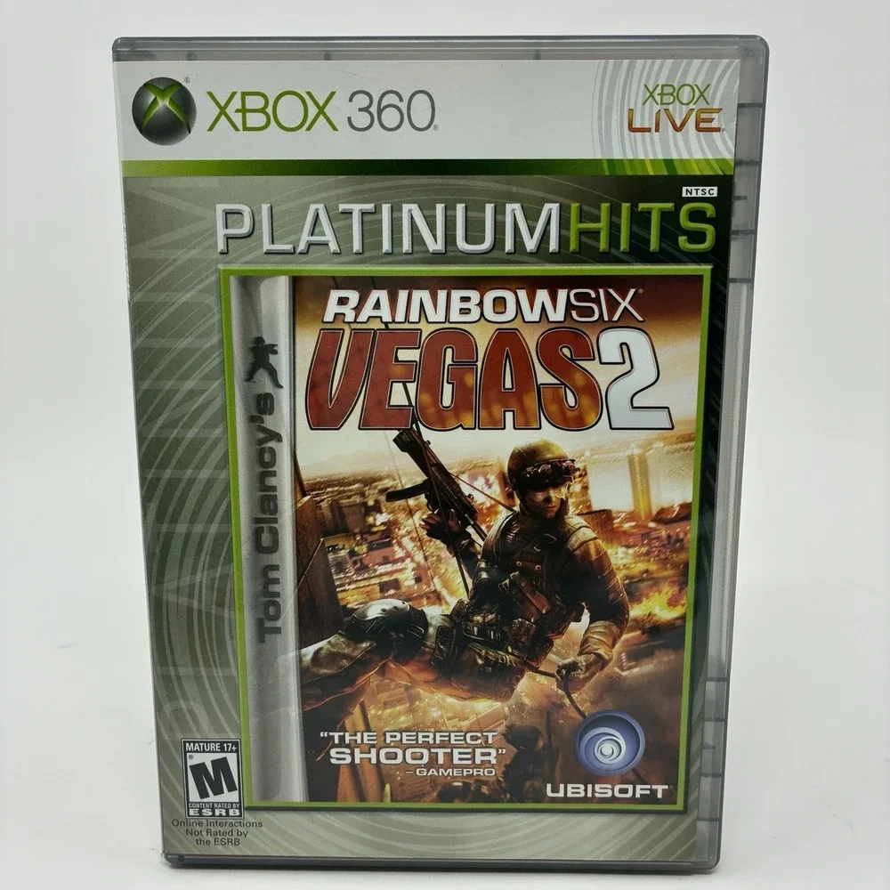 Tom Clancy's Rainbow Six Vegas 2: Microsoft Xbox 360 Complete w Manual